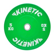 Bumper PLATE COLOR 5KG - GREEN PLATES 5KG BY KINETIC