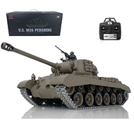 TOUCAN RC HOBBY Henglong 1/16 Scale 7.0 Upgraded M26 Pershing RTR RC Tank 3838 Metal Tracks