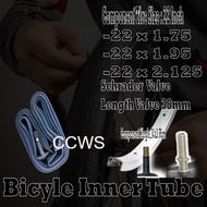 Bicycle Inner Tube – 22 x 1.75/2.125 (AV) (1 Pc)