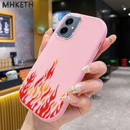 MHKETH Case For Samsung A05 F05 M05 A05s Flame Pattern Mobile Phone