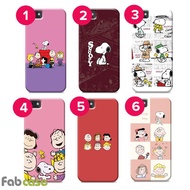 Fabcase Snoopy Collection Snap Case Matte for iPhone 5c 5s 6s 6+ 7 7+ X XS Max XR iPhone 11 iPhone 11 Pro iPhone 11 Pro