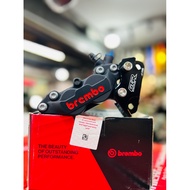 Original Brembo P4 For NVX V1 V2 NMax N-Max Black Red Logo 4Pot Front + Bracket CNC Plug And Play PN