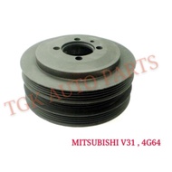 MITSUBISHI PAJERO V31 4G64 CRANK SHAFT PULLEY WITH RUBBER (3 LAYER 4PK , 4PK , 4PK)