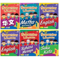 学前 幼儿4岁 上半年课本作业 Superstar Learners 1 华文英文国文国文音标科学数学 BC Bi  BM Suku Kata Science MM Tadika Kindergart