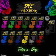 FAVFREAK DYE / FABRIC DYE / PEWARNA PAKAIAN / DYE BAJU / DYE SELUAR / DYLON