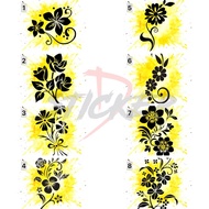 Sticker Flower decal For Mirror Wall new sticker