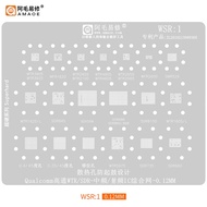 Amaoe BGA Reballing reball Stencil for WTR1620 WTR1625L WTR5975 WTR2605/2600/2955/ WTR1605 WTR4905 W