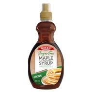 Queen Maple Syrup 355ml Sugar Free for pancakes, waffle