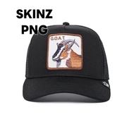 Goorin Bros Goat Black Original Brand New Trucker Hat