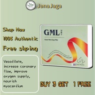 [Buy 3 Get 1 Free] GML Pure Herbal Heart Pills 30 Sachets | Improve Coronary Flow, Vasodilation & My