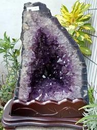 巴西紫水晶洞/金型+火型/厚皮/大結晶/深紫色 32.5kg &lt;特惠品/不議價&gt;