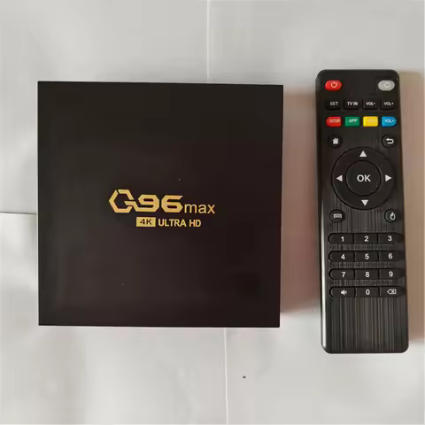 Q96 MAX Smart TV Box 4K 2.4G Wifi Set Top Box Android 10.0 1GB 8GB Media Player Amlogic S905 Quad Co