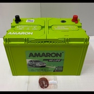 AMARON 115D31R HI-LIFE CCA สูงพิเศษ สินค้านำเข้า รุ่นที่กล้ารับประกันนาน 24 เดือน ทนทานสมคำล่ำลือ แบ