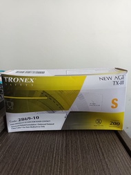 TRONEX - 食品級 透明無粉即棄手套 200個