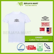 UMBRO Tee (Unisex) | Premium Quality 100% Cotton | Baju Tee Umbro Unisek