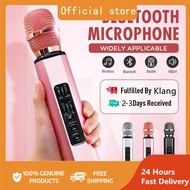 Wireless Microphone Dual Speaker Karaoke Mic - Dynamic Singing Microphone with Bluetooth Connectivity - Perfect for Karaoke Enthusiasts!