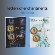 SET letters of enchantments series by rebecca ross divine rivals ruthless vows