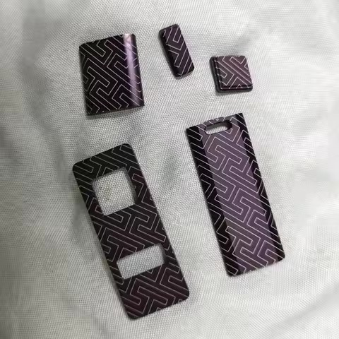 DIY Customized Decorative Door Panel Home Decoration Plaque for San Aio KBRS Stubby 21700 B80 Hastur