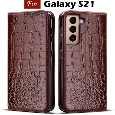 S21 5G Case For Samsung Galaxy S21 Case Leather Wallet Flip Cover For Samsung S21 Phone Case Coque F