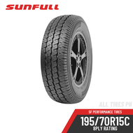 Sunfull 195/70 R15C (8ply) Tire - SF Performance Tires