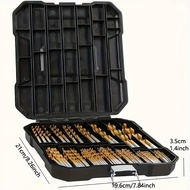 Set Mata Bor ชุดเครื่องมือเจาะแบบมือถือที่ใช้สำหรับสว่านเจาะในแผ่นเหล็กไม้พลาสติกโลหะและโลหะผสมทองแด