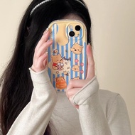 Disney Winnie the Pooh Lotso Cushion Soap Phone Cases for OPPO Reno 4 4G 4F 4Z 5 5F 5Z 6 6Z 7 Lite 7Z 8 Pro 8T 8Z Shockproof Back Casing