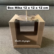 Kraft mica Box 12x12x12 cm, Hampers Box