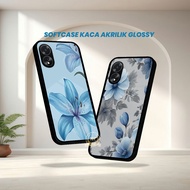 HP Glass Case Oppo A18/A38 A58 4G A58 5G A78 4G A78 5G A60 A3X A3 PRO A17 A17K - Casing Oppohp (568)