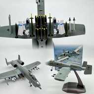 1/100 Static Alloy Airplane Model A-10 Warthog Attack Aircraft A10 Limited Edition Car Model