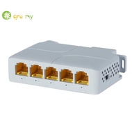 Gigabit PoE Extender 802.3af/At/Bt 5 Port PoE Repeater Vlan Extend Additional 100m(328ft) of Power a