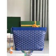 Goyard canvas business document smartphone holder casual cosmetic clutch evening pouch