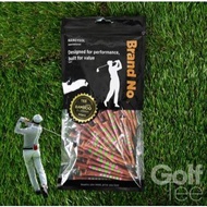 [Brand No Golf] Wooden tee, wooden golf tee, bamboo tee, height-adjustable tee, long tee, short tee,