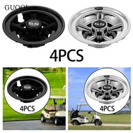 GUOOL 4x Golf Trolley, Lightweight, Portable Universal Golf Trolley for Most Golf Carts