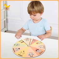 [In Stock]  Emotion Control Tool for Use Wooden Emotion Wheel Toy Toddlers Emotion Wheel Toy – Rotat