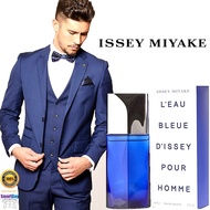ISSEY MIYAKE L’EAU BLEUE D’ISSEY Pour Homme Eau De Toilette 75ml น้ำหอมลิขสิทธิ์แท้ซีรี่ย์ใหม่จากISSEY MIYAKEกลิ่นใหม่สุดแนวสำหรับผู้ชายหอมไฮโซหรูหรา