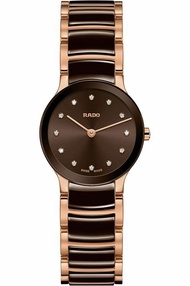 RADO Centrix Diamonds นาฬิกาข้อมือผู้หญฺิง Quartz Watch รุ่น R30190702 (23 mm.)