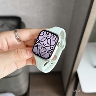 Suitable for watch9 Watch Strap Liquid Silicone Small Waist Sports Strap se Female