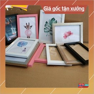 Wall photo frame 15x21cm A5 size cellophane mika face photo frame