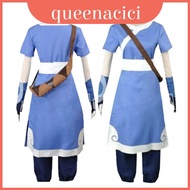 Breathable & Comfortable Katara Cosplay Dress - Avatar: The Last Airbender