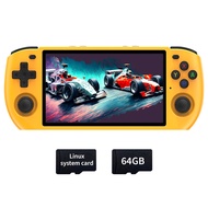Powkiddy RGB10 Max 3 Handheld Game Console, with Linux System Card and Built-in 10000+Retro Game Car