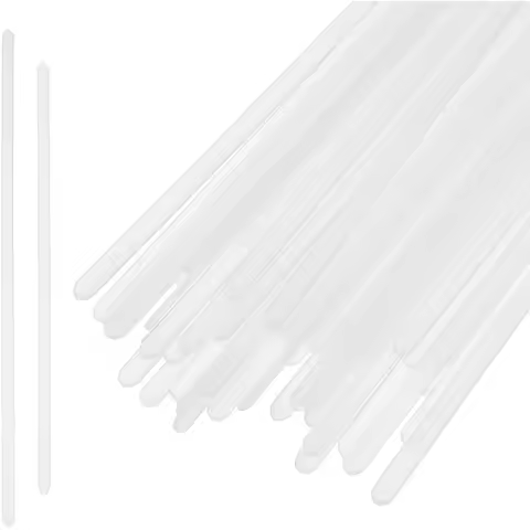 48Pcs PP Plastic Boning 7.8/9.8 inch Corset Webbing Boning 6mm Wide for Bridal Dress Bustle Handmade