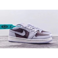 AJ 1 LOW-Top Original Bottom Series AIR JORDAN 1 LOW GS Violet Fairy Purple