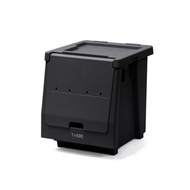 THOR 20L Stacking Shelf Storage Box Black/Green/Gray Container