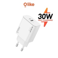 Olike Charger Head C309 / C309CC Output Type-c Fast Charging PD Up to 30W - Original 1 Year Warranty