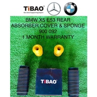 (TiBAO)BMWX5 E53 REAR ABSORBER COVER WITH SPONGE 1 SET 4 PCS