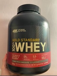(少量現貨包SF店到店(SF店或智能櫃）Optimum Nutrition(ON) whey Gold Standard Double Rich Chocolate特濃朱古力口味 增肌奶粉/蛋白粉 健