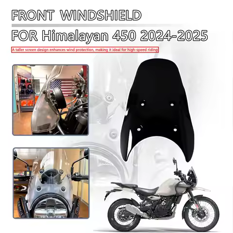 New Motorcycle Windshield Windshield Raised Windshield himalayan Parts For Himalayan 450 Himalayan45