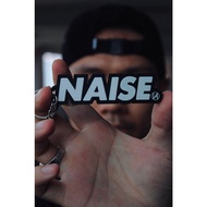 Naise Keychain Og Bold Black White