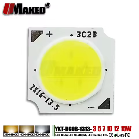 20pc New Flip LED Chip 3W 5W 7W 10W 12W 15W 1313 Light11mm LED Light Beads SMD COB diode 14x30mil fo