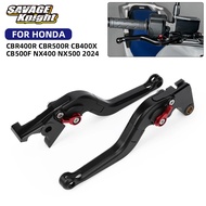 2024 NX400 NX500 Foldable Front Brake Lever Handle Clutch Lever For Honda CBR400R CBR500R CB400X CB5